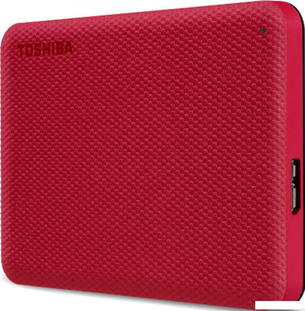 Внешний накопитель Toshiba Canvio Advance 2TB HDTCA20ER3AA (красный)