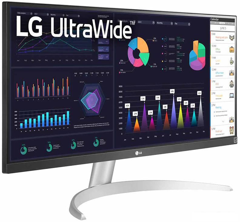 Монитор LG UltraWide 29WQ600-W Монитор LG UltraWide 29WQ600-W
