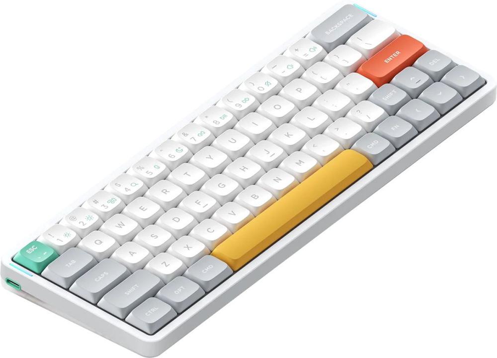 Клавиатура NuPhy Air60 V2 Ionic White (NuPhy Low Profile Aloe, нет кириллицы)