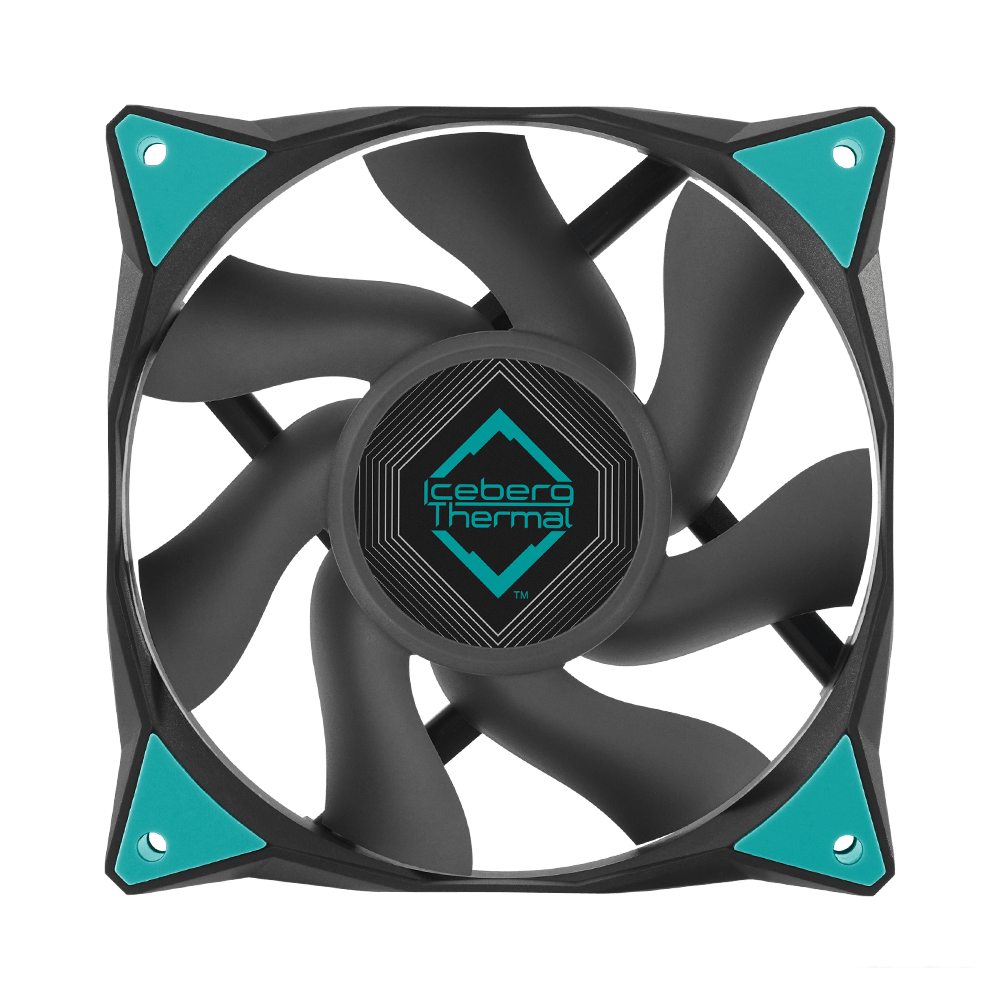 Вентилятор для корпуса Iceberg Thermal IceGALE Xtra 120mm (черный)