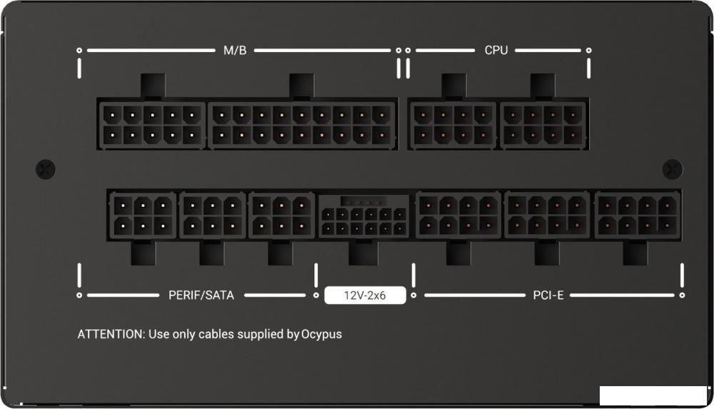 Блок питания Ocypus Iota P1000 Iota-P1000-G1FFBK024X-EU