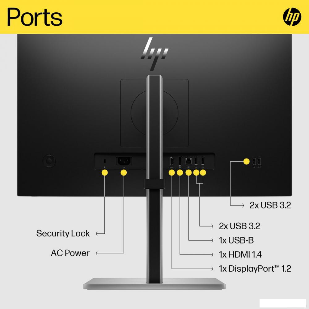 Монитор HP E24q G5 6N4F1AA Монитор HP E24q G5 6N4F1AA