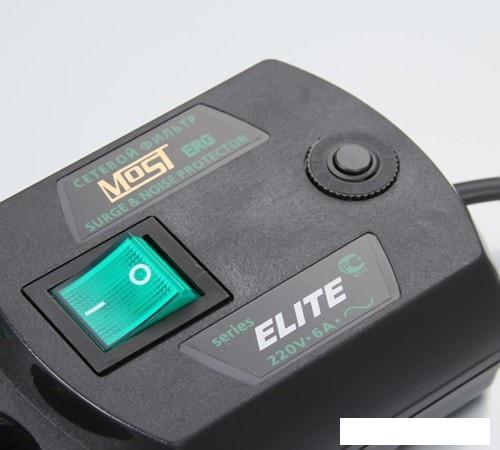 Сетевой фильтр Most ERG 5 м (черный)