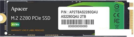 SSD Apacer AS2280Q4U M.2 PCIe Gen4 x4 512GB AP512GAS2280Q4U-1