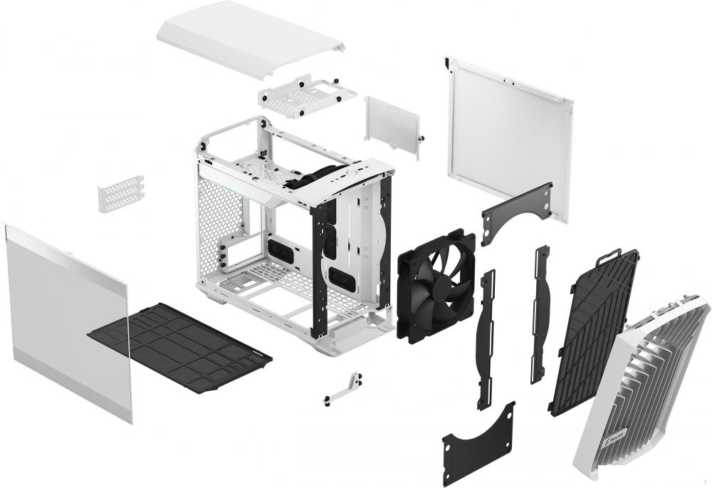 Корпус Fractal Design Torrent Nano White TG Clear Tint FD-C-TOR1N-03