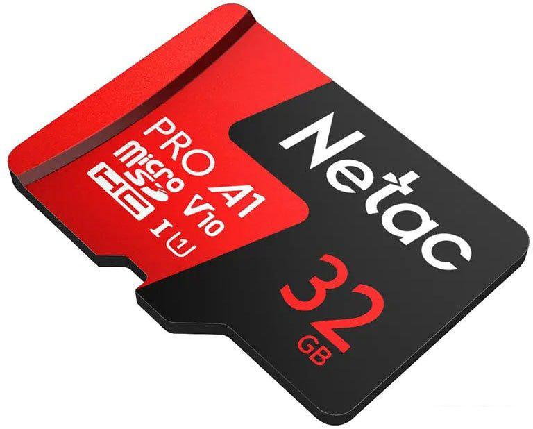 Карта памяти Netac P500 Extreme Pro 32GB NT02P500PRO-032G-R (с адаптером)