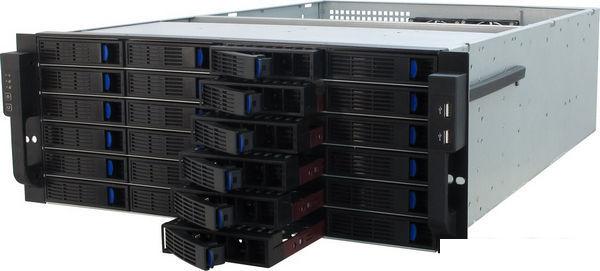 Корпус Procase ES424 [ES424-SATA3-B-0]