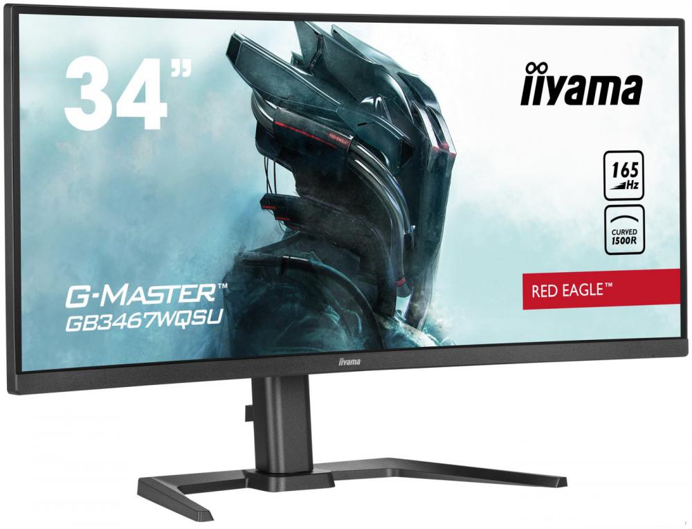 Игровой монитор Iiyama G-Master Red Eagle GB3467WQSU-B5