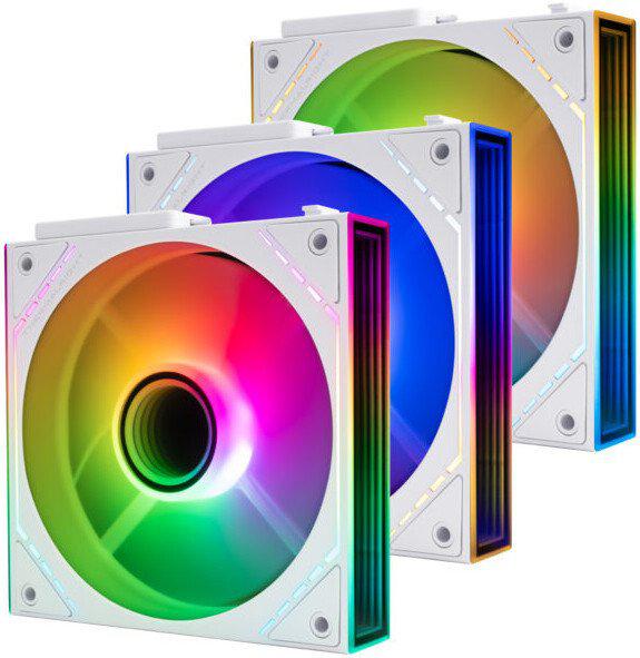 Комплект вентиляторов для корпуса Thermalright TL-M12QW-S X3 (белый)