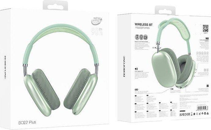 Наушники Borofone BO22 Plus (зеленый)