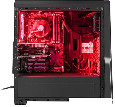 Корпус Genesis Titan 800 (красная подсветка)