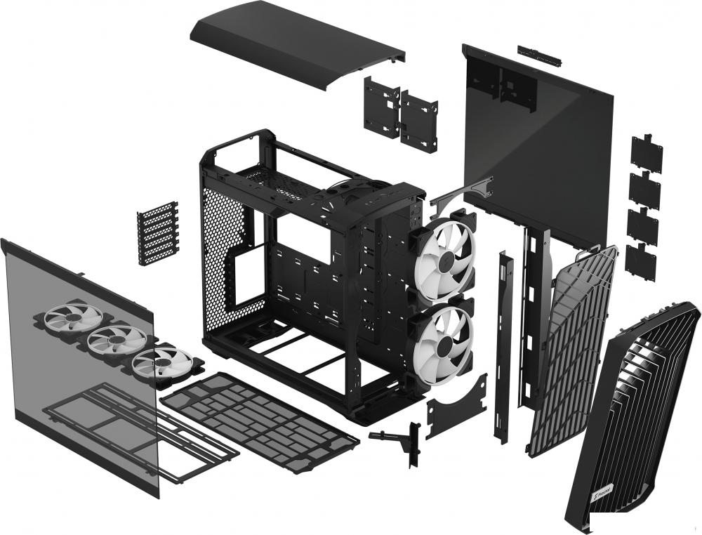 Корпус Fractal Design Torrent Black RGB TG Light Tint FD-C-TOR1A-04