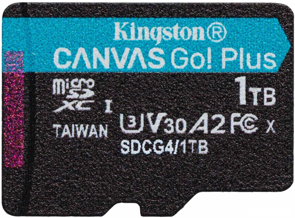 Карты памяти Kingston Canvas Go! Plus microSDXC 1TB SDCG4/1TBSP