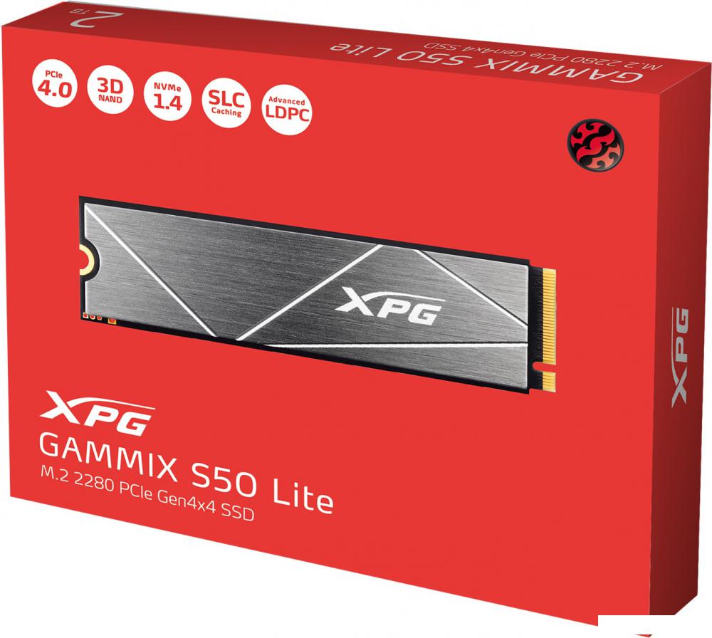 SSD ADATA XPG GAMMIX S50 Lite 512GB AGAMMIXS50L-512G-C