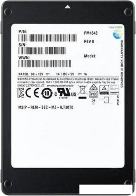 SSD Samsung PM1643a 3.84TB MZILT3T8HBLS-00007