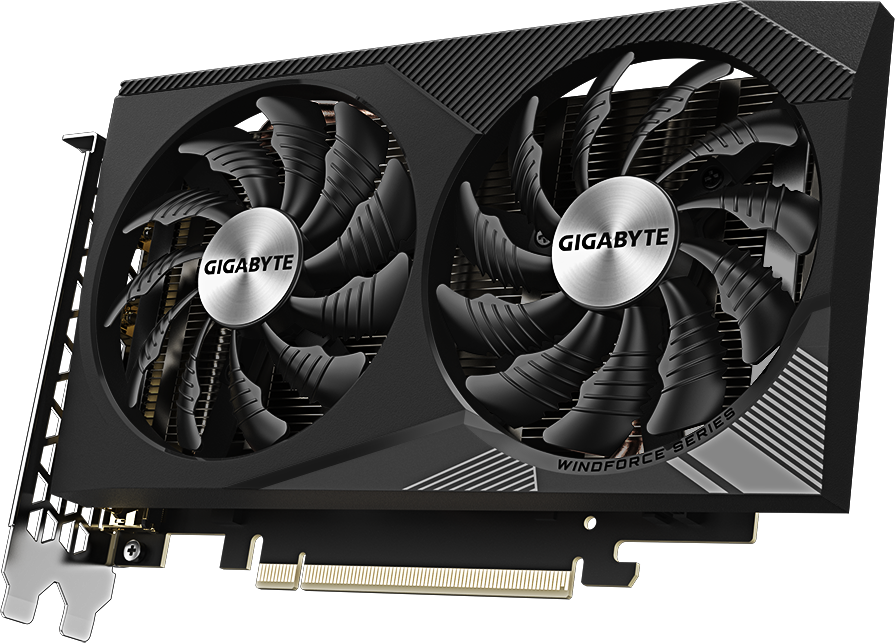 Видеокарта Gigabyte GeForce RTX 3050 Windforce OC V2 8G GV-N3050WF2OCV2-8GD