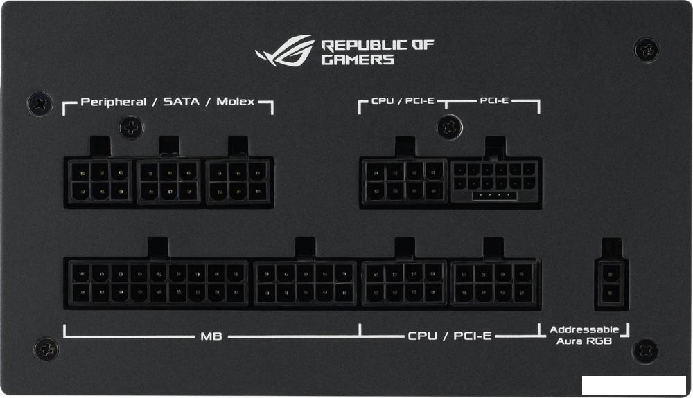 Блок питания ASUS ROG Strix 850W Gold Aura Edition ROG-STRIX-850G-AURA-GAMING