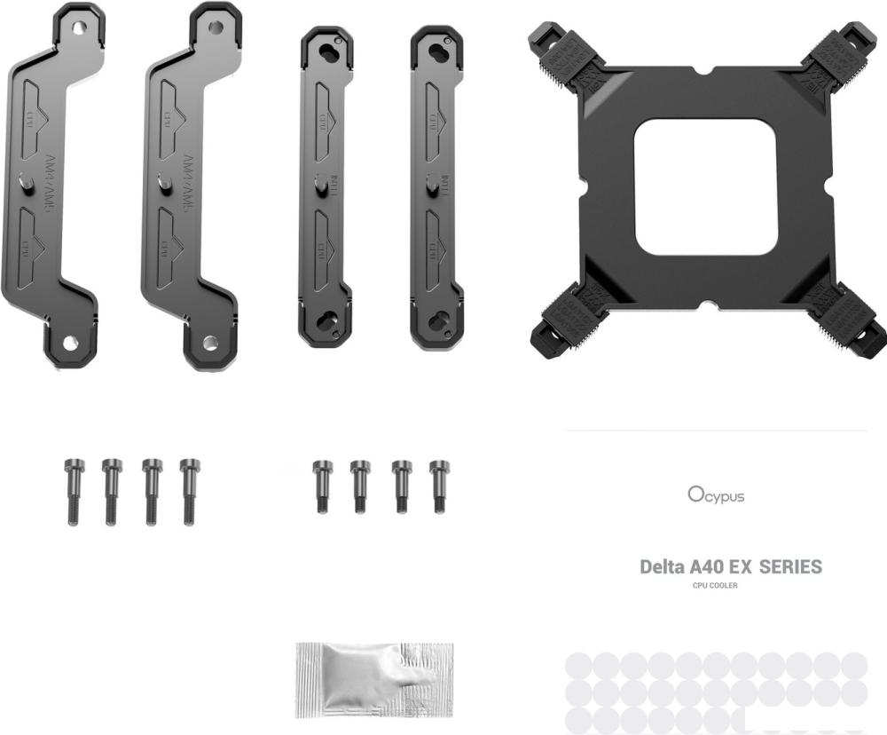Системы охлаждения Ocypus Delta A40 EX BK ARGB Delta-A40-BK1NAWN00E-GL