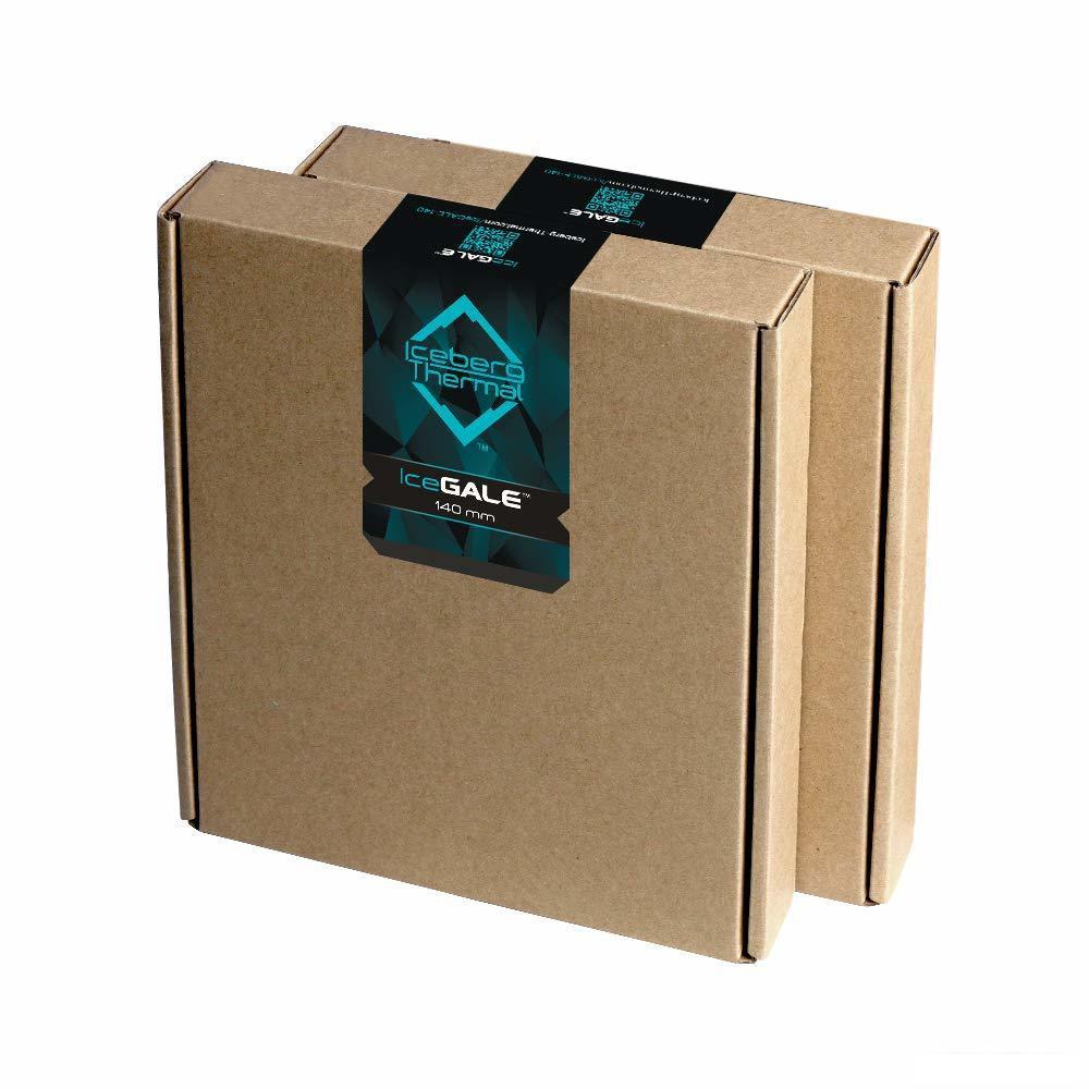 Набор вентиляторов Iceberg Thermal IceGALE 140mm 2-pack (черный)