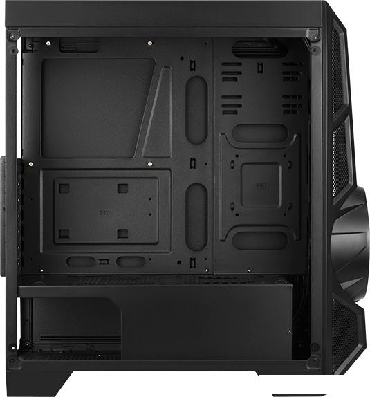 Корпус AeroCool AeroEngine RGB Tempered Glass RGB-G-BK-v2