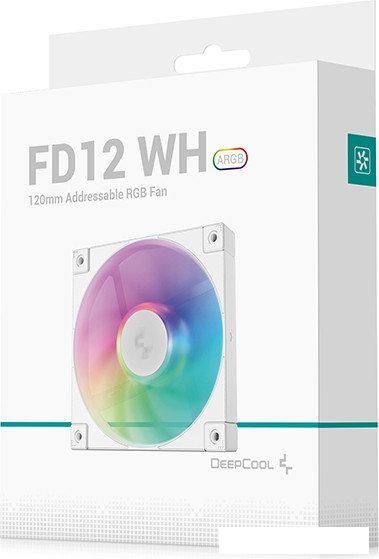 Вентилятор для корпуса DeepCool FD12 ARGB R-FD12-WHAPN1-G