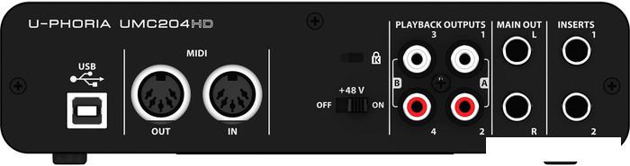 Behringer U-Phoria UMC204HD