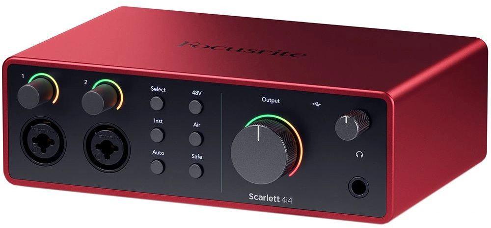 Аудиоинтерфейс Focusrite Scarlett 4i4 (4-е поколение)