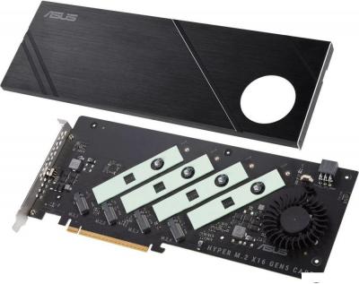 Адаптер для подключения M.2 накопителей ASUS Hyper M.2 x16 Gen5
