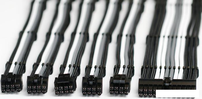 Кабель Qingsea Colorful MOD Extansion Combo QHM-0801 (черный/серый/белый)