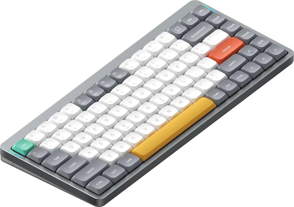 NuPhy Air75 V2(ブラック, Aloe (Linear 37gf)) Nuphy Air75 : Wireless & Low Profile Keyboard Mechanical – NuPhy