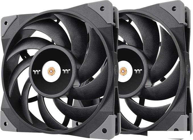 Комплект вентиляторов для корпуса Thermaltake ToughFan 12 2-Fan Pack CL-F082-PL12BL-A