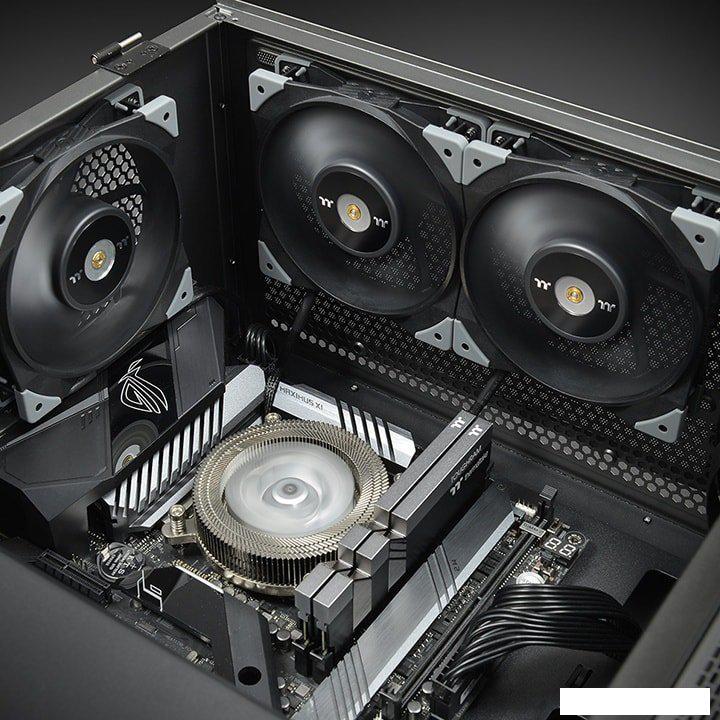 Комплект вентиляторов для корпуса Thermaltake ToughFan 12 2-Fan Pack CL-F082-PL12BL-A