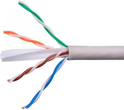 Кабель Cablexpert UPC-6055-4-CU/100 (100 м, серый)