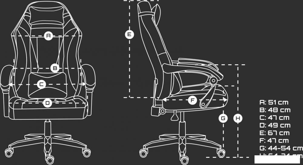 Кресло Fury Avenger M+ NFF-1710