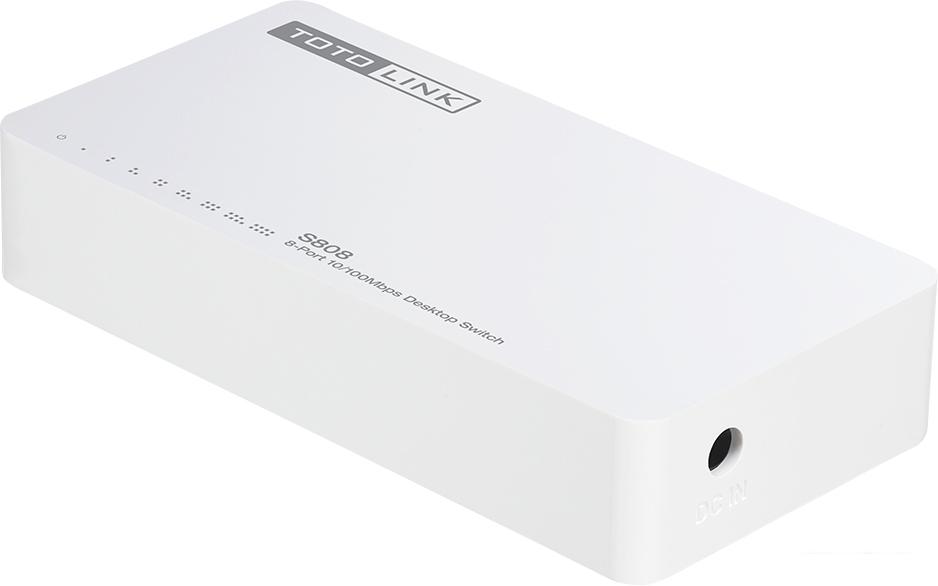 Неуправляемый коммутатор Totolink S808