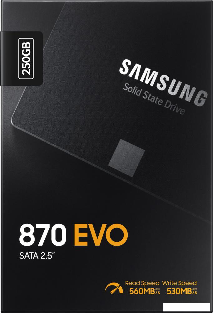 SSD Samsung 870 Evo 250GB MZ-77E250BW SSD Samsung 870 Evo 250GB MZ-77E250BW