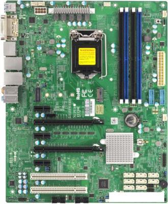 Материнские платы Supermicro MBD-X11SAE-B