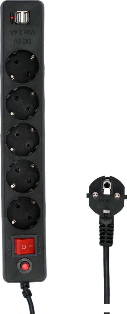 Сетевой фильтр Гарнизон ECL-5-U2-B-1.8