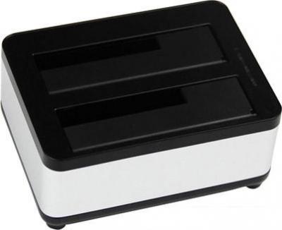 Бокс для накопителей 2.5&quot; и 3.5&quot; AgeStar 3UBT8 (серебристый/черный)