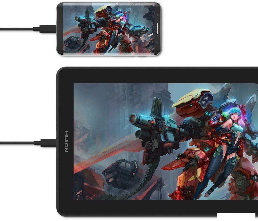 Графический монитор Huion Kamvas 13 (фиолетовый) Графический монитор Huion Kamvas 13 (фиолетовый)