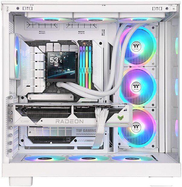 Система жидкостного охлаждения для процессора Thermaltake MAGFloe 360 Ultra ARGB Sync Snow Edition CL-W433-PL12SW-A
