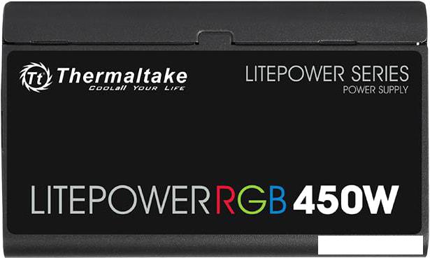Блок питания Thermaltake Litepower RGB 450W LTP-450AL2NK
