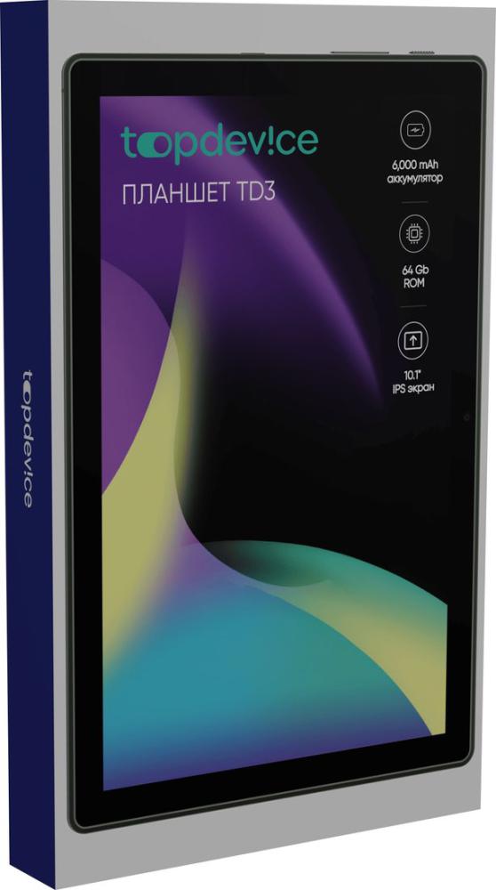 Планшет Topdevice TD3 4GB/64GB LTE (серый)