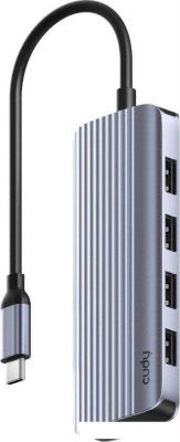 USB-хабы и док-станции Cudy UH500
