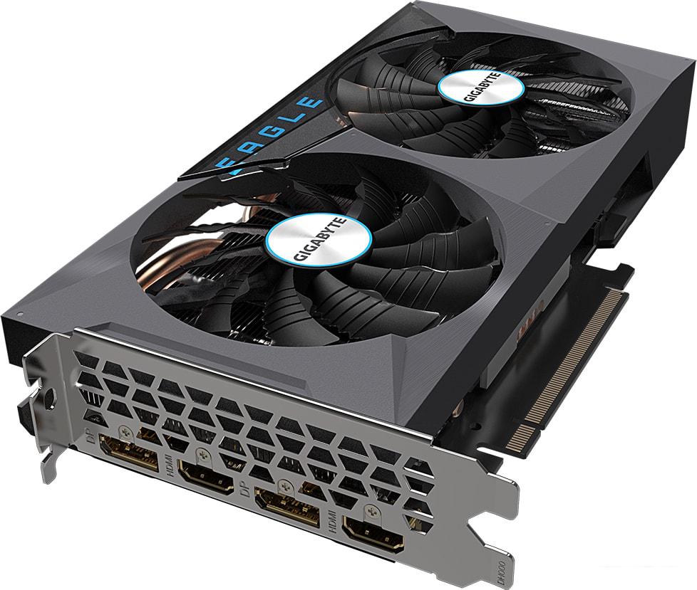 Видеокарта Gigabyte GeForce RTX 3060 Eagle OC 12GB GDDR6 (rev. 2.0) Видеокарта Gigabyte GeForce RTX 3060 Eagle OC 12GB GDDR6 (rev. 2.0)