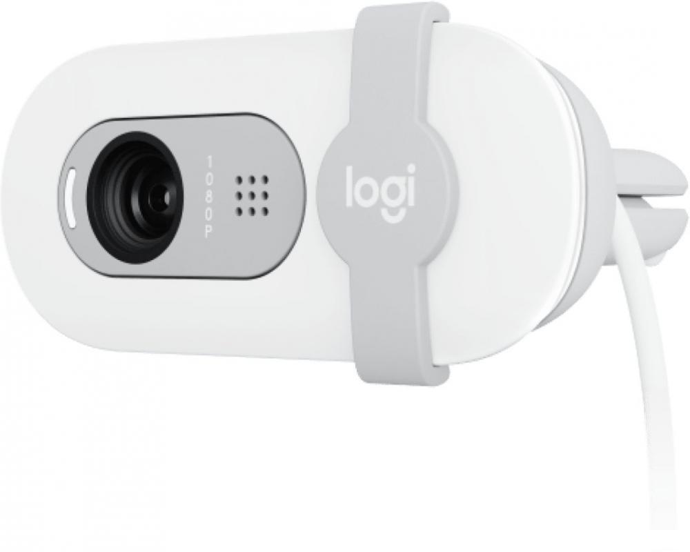 Веб-камера Logitech Brio 100 (белый)