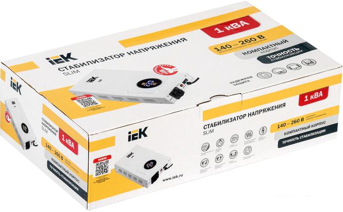 Стабилизатор напряжения IEK Slim 1кВА