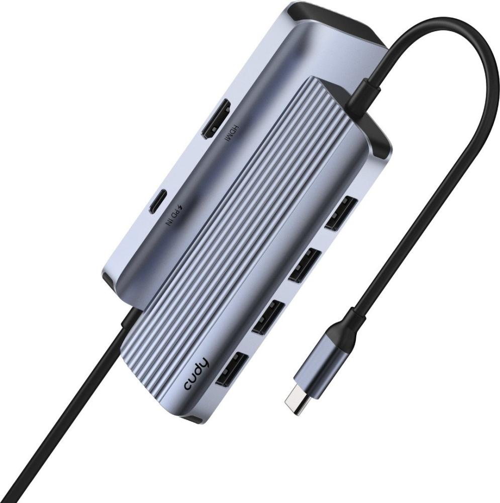 USB-хабы и док-станции Cudy UH500