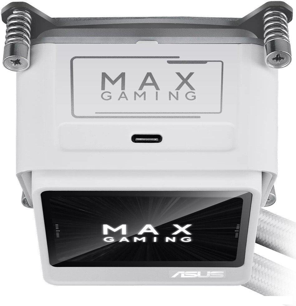 Система жидкостного охлаждения для процессора ASUS Max Gaming LC 360 ARGB LCD White Edition