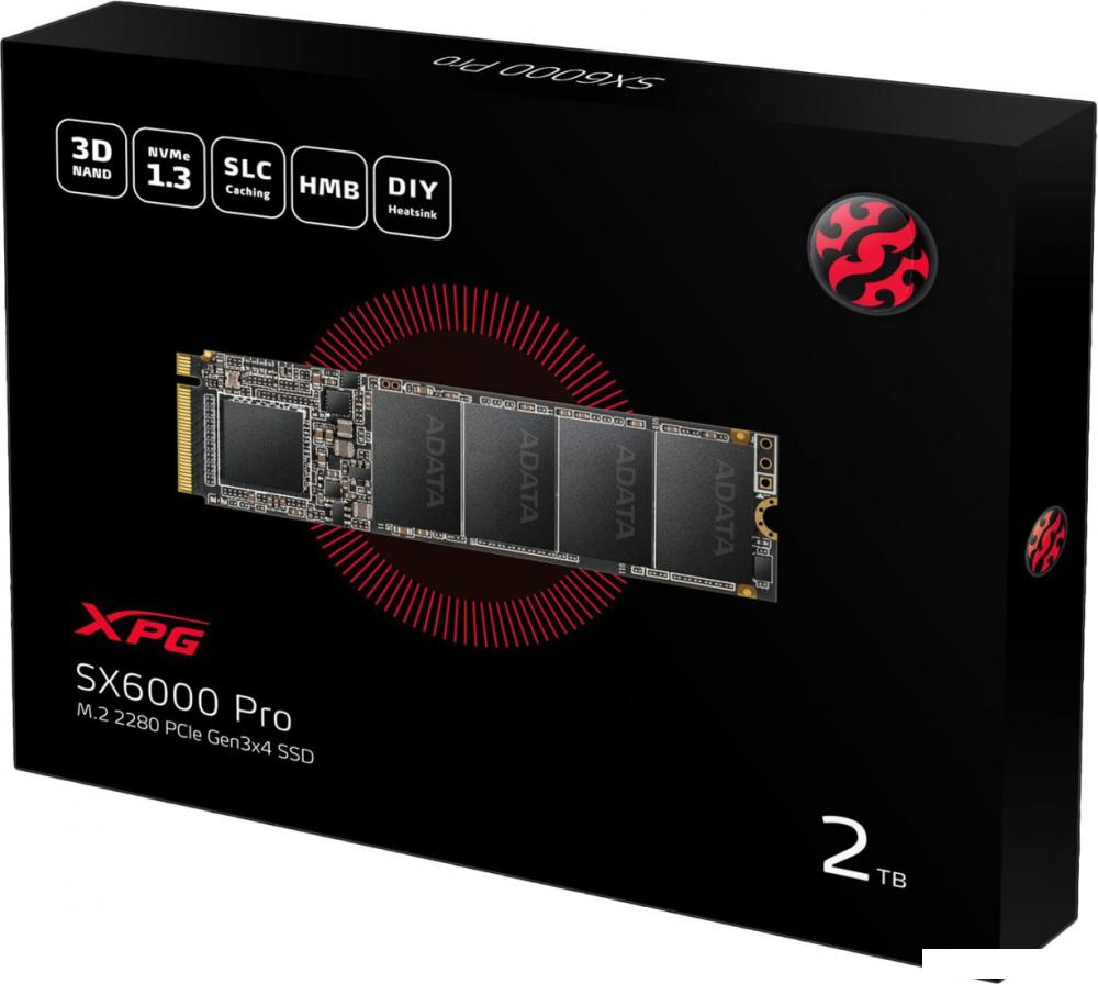 SSD ADATA XPG SX6000 Pro 2TB ASX6000PNP-2TT-C